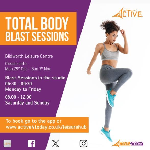 Body Blasts BLC poster